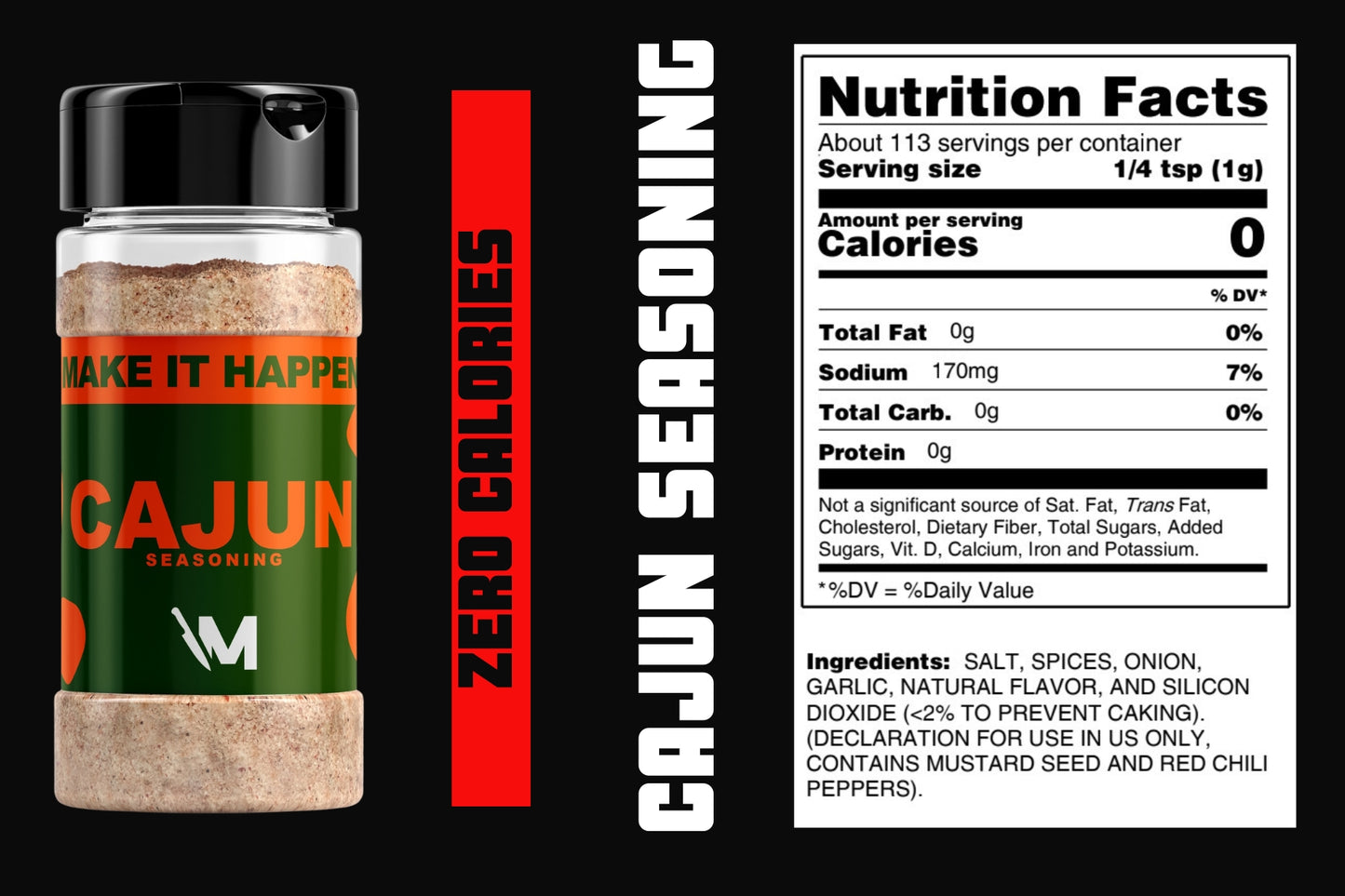 Make It Happen | Cajun Seasoning (4 oz)