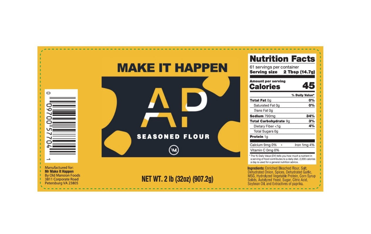 All - Purpose Seasoned Flour by Mr. Make It Happen