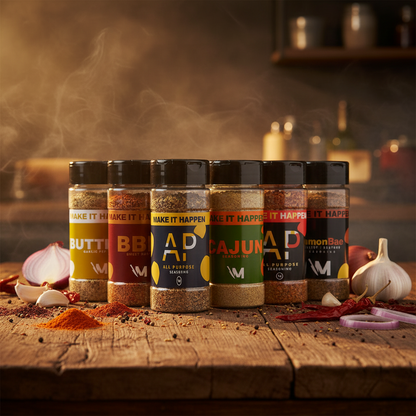 Make It Happen | Signature & Premium Seasonings Set | 6 Pack