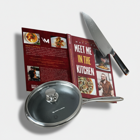 Make It Happen | Cookbook x  Full Cookware Set | 3 Items